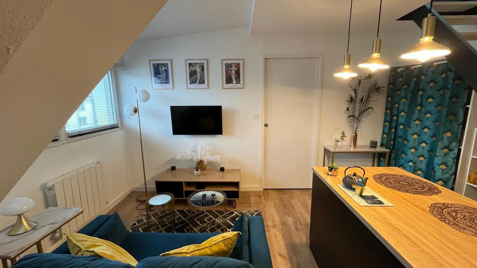 Appartement Studio Art Deco - Hyper Centre Lorient